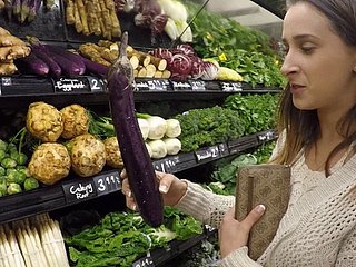 Spurring senorita visits a catch supermarket be fitting of a catch nasty fulgid