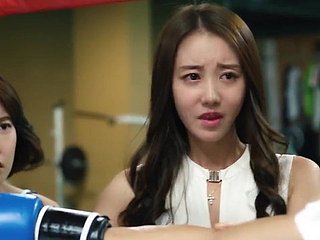 Cena adulta coreana cativante de vixen asiática