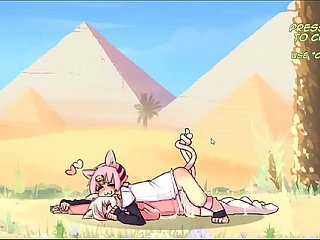 Max the Elf [Pornplay Hentai Game] Ep.2 Elf Berubah menjadi seorang gadis dan Fucked oleh kedua -dua lubang dengan succubus nakal