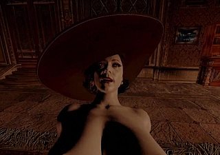 Lady Dimitrescu captures Ethan Winters - Denizen Lascivious Regional