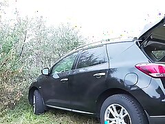 Mature old woman fucks on all sides of over on all sides of holes open-air