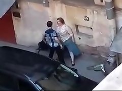 cámara oculta sexo en público
