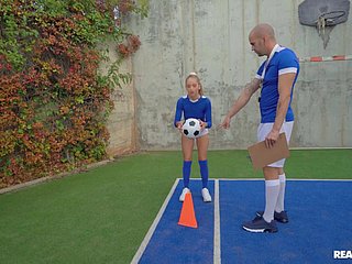 De training werd onderbroken door seks