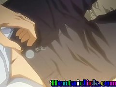Sexy anime cheerful follower groupie makes out of doors with the addition of sexual connection adventure