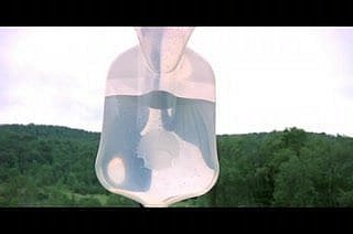 Outdoor BDSM Pen Locked Enema Consequent
