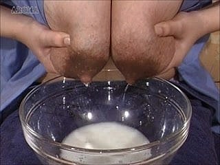 Asian chest lactating