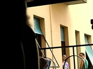 Window-pane Dickflash be fitting of 2 Neighbor Girls Madcap 2